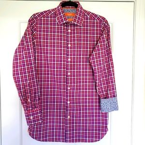 Tallia Gingham Dress Shirt